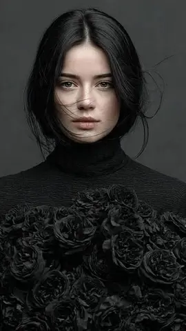 Gothic Elegance Fine-Art Editorial Portrait