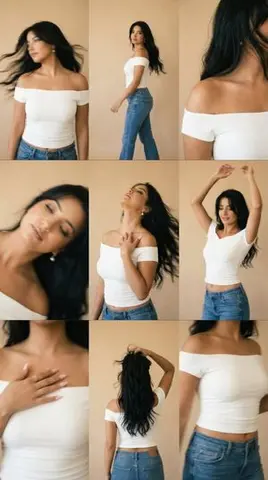 Lo-Fi Warm Studio Motion Contact Sheet 3x3 Grid