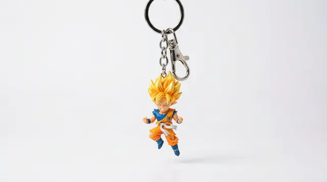 Hyper-Realistic Character Keychain