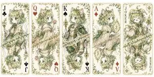 Custom Cat Beastman Playing Cards