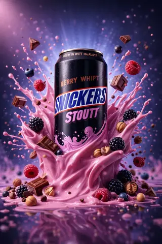 Beverage Can Hyper Realistic Ai Edited Commercial Product Photography Explosive Upward Splash