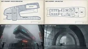 Object-to-Dystopian Building Transformation