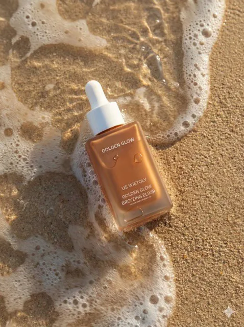 Summer Skincare Product Photography