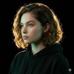 Ultrarealistic Artistic Portrait with Contradictory Lighting