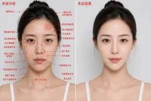 Aesthetic Surgery Before-After Poster