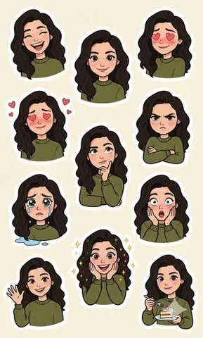 Pixar Sticker Sheet Generation Prompt