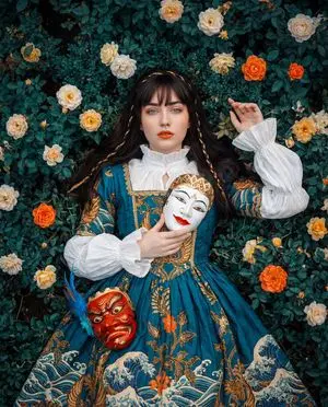 Opulent Historical-Inspired Portrait Prompt