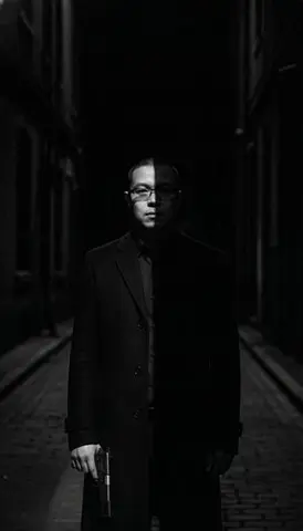 Film Noir Cleaner Portrait Prompt for Nano Banana Pro