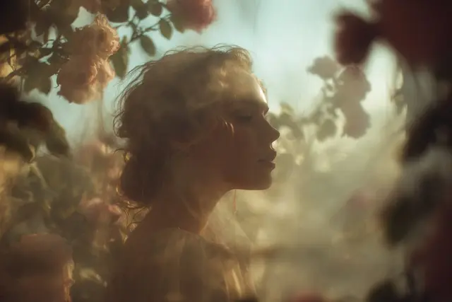 A soft-focus dream photograph of a [subject] in a