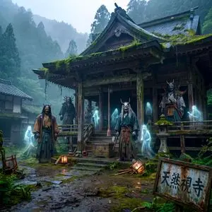 Old Japanese Haunted House