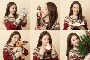 Christmas Fair Isle Sweater 6-Panel Grid Portrait