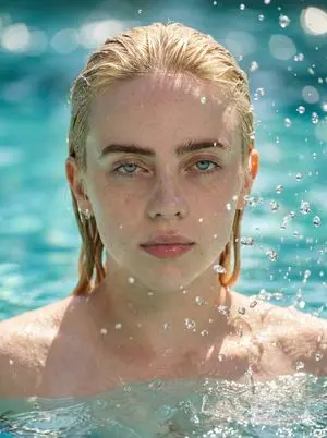 High-Speed Water Splash Portrait