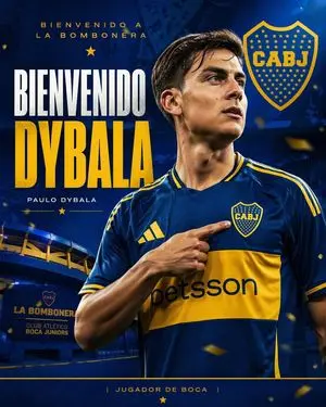 Boca Juniors Welcome Poster