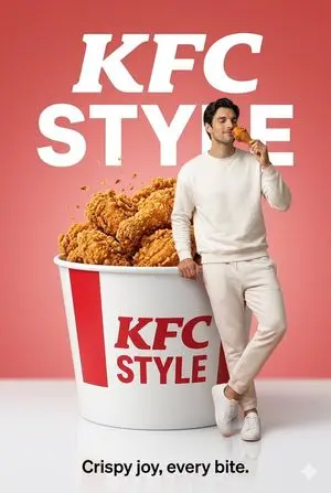 Surreal Fried Chicken Commercial