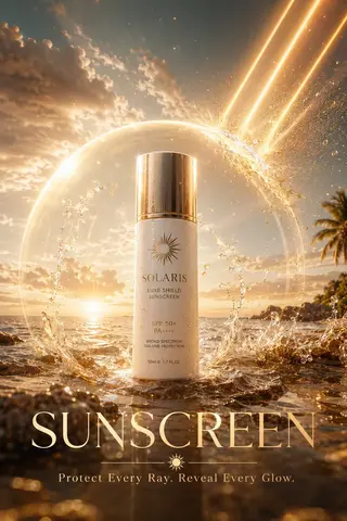 Invisible Shield Sunscreen Ad