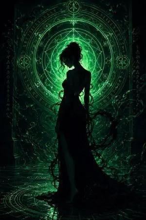Emerald Dark Sorceress Ritual