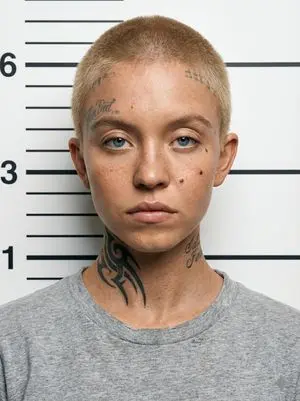 Mugshot AI Filter Trend Portrait Prompt