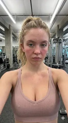 Raw Post-Workout Gym Selfie
