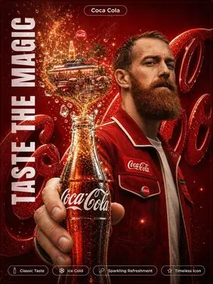 Coca-Cola Magic Poster