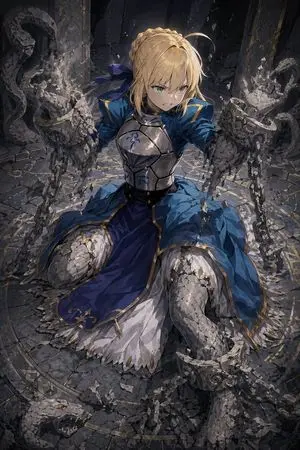 Partial Petrification Knight Card Art
