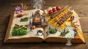 Encyclopedia of Flavor Diorama Generator
