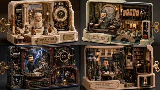 Wind-Up Miniature World