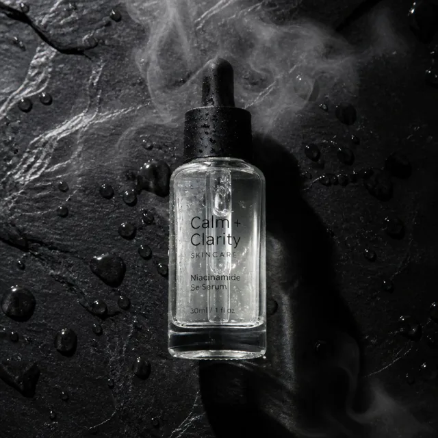 Editorial Product Shot on Wet Slate