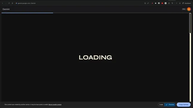 Neobrutalist webpage generation prompt
