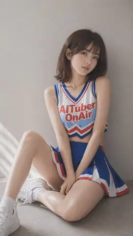 Realistic Cheerleader Portrait