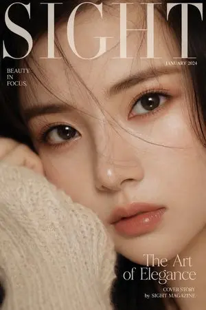 Elegant SIGHT Beauty Magazine Cover