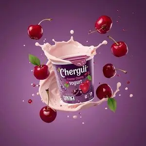 High-End Commercial Yogurt Product Photography Prompt for Nano Banana Pro
