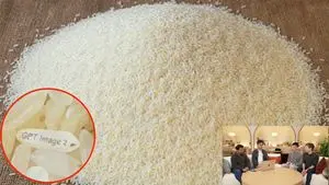 Hidden Engraved Rice Grain