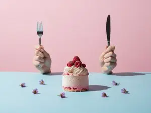 Wes Anderson Style Pop-Art Food Photography