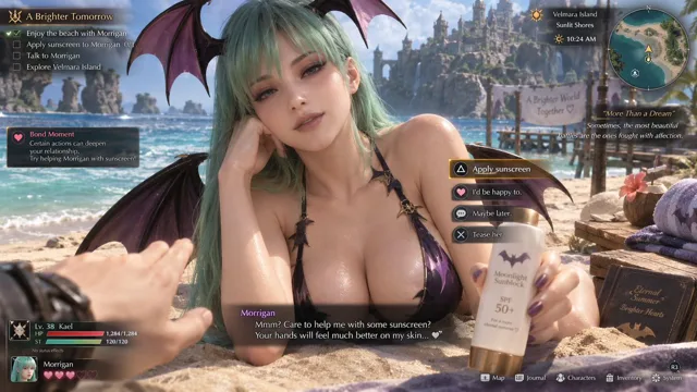 YouTube Thumbnail - 3D RPG Game Screenshot UI