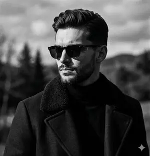 High-Contrast Black and White Editorial Portrait Prompt for Nano Banana 2