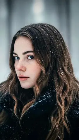 Cinematic Winter Portrait Prompt for Gemini