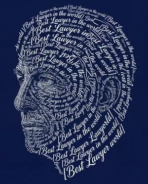 Typographic Art Portrait