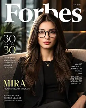 Forbes 30 Under 30 Magazine Style Portrait