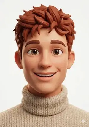Pixar/Disney Style 3D Character Portrait
