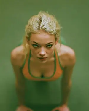 Dreamy Overhead Swimsuit Portrait