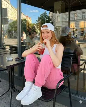 Candid Street Photography at European Cafe