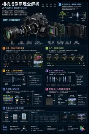 Camera Imaging Technology Infographic