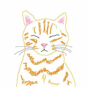 Bad MS Paint Cat Redraw