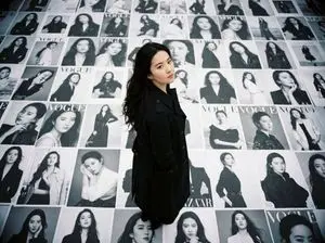 LOMO Ic-a Style Japanese Actress Portrait