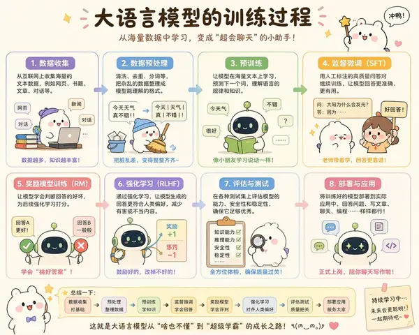 萌系大模型训练图解