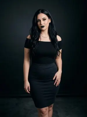 Black on Black Sultry Portrait