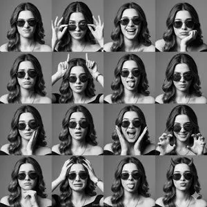 Expressive Photobooth Grid