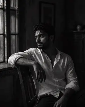 Black-and-White Fine Art Portrait