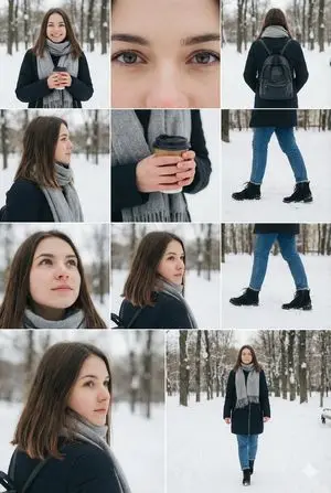 Cinematic Winter Fashion Photoshoot Prompt for Nano Banana Pro