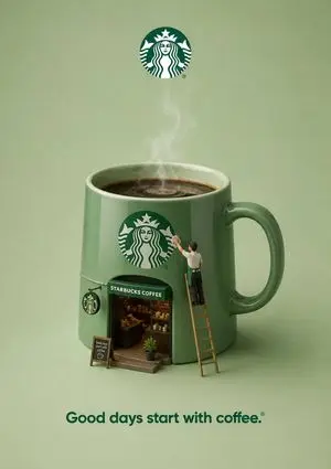 3D Brand Advertisement Mockup